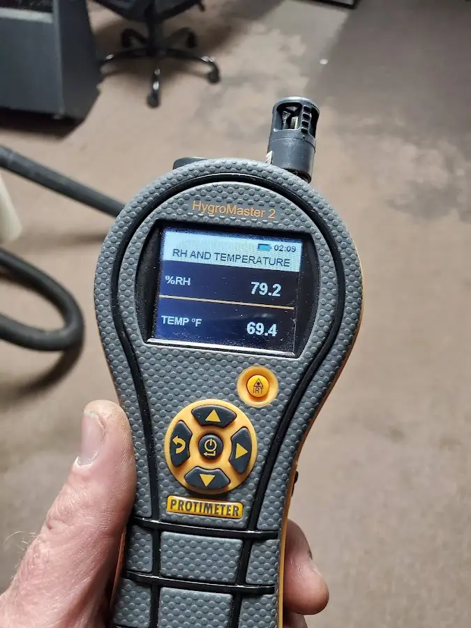 Moisture meter humidity assessment for Fire & Smoke Damage Restoration in Minooka
